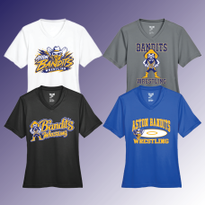 Bandits Wrestling Ladies Tech Tee Bandits Wrestling Ladies Tech Tee